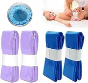 VONJUMA Pack of 4 Nappy Bin Refill Cassettes Excellent Sealing and Toughness Nappy Bin Refill Bag Compatible with All Nappy Bins Cat Litter Disposal Bucket