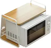 Microwave Oven Shelves, Microwave Oven Standing Baker's Kitchen Countertop and Under-Sink Organizers Shelf Storage Rack to Save Space for Pantry, Kitchen