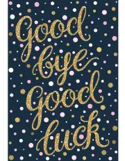 [Simson] Goodbye and Goodluck Large Card