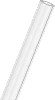 uxcell 1-Pack Clear Rigid Acrylic Pipe, 8mm[0.31"] ID x 18mm[0.71"] OD Plastic Round Tube for Water Cooling System/Lamps/Fountains/Aquariums/Display Stand, Acrylic Tubing [305mm/12IN]