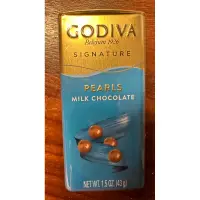 在飛比找蝦皮購物優惠-Godiva Milk chocolate pearls牛奶