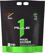 Rule1 R1 Mass Gainer High Calorie Weight Gainer Supplement 5.25 kg, Chocolate Peanut Butter (16 Servings)