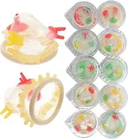 GALPADA 24pcs Colorful Flower Condoms Safe Sleeve Adult Sex Life Supplies Ultra- Thin Health Products Gifts (Small Flower)