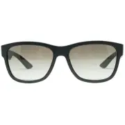 Prada Sport Grey Gradient Black Sunglasses