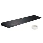 VEVOR 4 cm Rise Cuttable Threshold Ramp for Sweeping Robot, 90 cm Wide Natura...