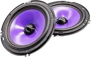 2pcs 6.5 Inch 90W Full Range Frequency Car Audio Speaker Heavy Mid-bass Ultra-Thin Modified Speaker(6.5 Inch 90W)