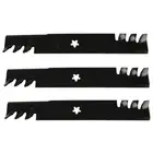 Copperhead Mulcher Bar Blades for 52" Cut Husqvarna Ride on Mowers 574 87 08-01