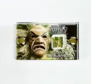Doctor Who Screen-Used Trickster mask section Dr Who TV prop display with COA