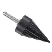 50mm Firewood Log Splitter Drill Bit Round Shaft Shaft Drills Screw Cone Driver