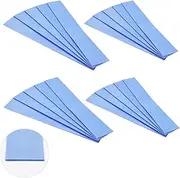 Heat Dissipation Bag, CTRICALVER Heat Transfer Pad 120*20*1mm, Soft, Flame Retardant, Thermal Conductivity 6.0 W/mk, For Electronics Repair and Cooling (Blue) 20pcs
