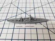 Battleship - Colorado - 1942 Variant - US Navy - Wargaming - Axis and Allies - N