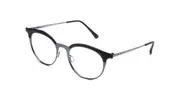 Italia Independent I-I SANDY 5226 THIN META 009.GLT Men's Glasses Black Size 49 - Private Health Rebate - Blue Light Block Available