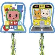 Ya Otta Pinata CoComelon Pull String Pinata 18 x 3 x 21.25 in, 1 CT