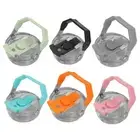 Durable Flick Straw Cup Lid with Handle For 30oz Travel Tumblers Leak Resistant