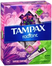 Tampax Radiant Super Tampon 14 Tampons