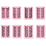 7 Pair False Eyelashes Lashes Natural Wispy Eye Lashes Pack 3D