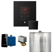 Mr Steam Basic Butler Steam Pkg w/Sq iTempo Ctrl-Linear Steamhead-Matte Blk