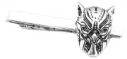 Killmonger Silver Fashion Novelty Tie Bar Clip Movie Comic with Gift Box