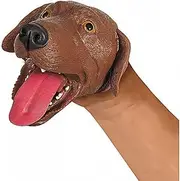 Schylling: Stretchy Dog - Hand Puppet (Assorted Designs)