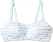 LECIEN(ルシアン) Lucien Junior Club Cute Half Top Sports Bra, Club Activities Bra, Cute, Star Print, Star Pattern, Girls