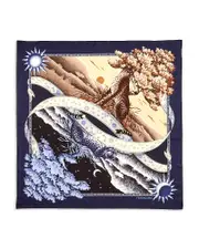 Ferragamo Day & Night Silk Scarf