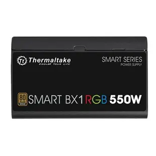 【獨家！另享10%回饋】曜越 SMART BX1 RGB 550W 銅牌電源供應器/PS-SPR-0550NHFABT-1