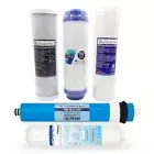 5 Stage Reverse Osmosis System Water Filter Deluxe with Filter Cartridges