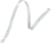 uxcell Flexible Flat Cable Extension Ribbon Cables 6 Pins 1.0mm Pitch 300mm for 3D Printer, DIY, Camera, Screen and DVD Player Connector A Type Pack of 5