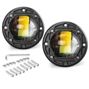 NNEOBA 3-Inch Car LED Work Light - Flush Mount Driving Lamp