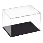 Acrylic Clear Display Case Box Dustproof Protection Showcase 30x20x20cm