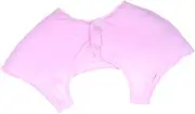 FRCOLOR Shoulder Pads Shoulder Back Brace Neck Pad Cotton Shoulder Brace Shoulder Rest Shoulder Support Neck Warmer Shoulder Carrier Shoulder Strap Shoulder Warmer Support Pink