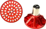 Letric Lighting Co. Bullet Style Switchbacks LED Insert-1157-Red/Amber-LLC-P7SRA