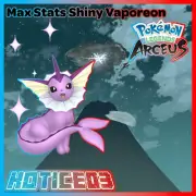 Pokemon Legends: Arceus Shiny Vaporeon Max Stats
