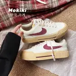 NIKE COURT LEGACY LIFT 厚底 酒紅絲絨 酒紅色 奶油底 絨毛 DZ4766-133