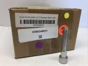 (100) 1/2-13x2-1/2 Socket Allen Head Cap Screw Stainless Steel 1/2x13 x 2.5