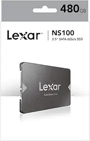 Lexar 512GB Internal SSD - NS100 2.5" SATAIII 6Gb/s, (LNS100-512RB)