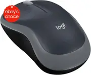 M185 Wireless Mouse 2.4GHz USB Receiver 12-Month Battery 1000 DPI Ambidextrous G