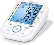 Beurer BM67 Upper Arm Blood Pressure Monitor, Large Cuff, Automatic &...