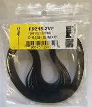 PRB FRZ15.2VP Flat Belts 15.2 x .235 x .025", 386.08 x 5.969 x .635 mm, 10 pack