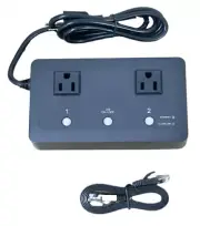 5Gstore Remote Power Switch 2 - Outlets - Remote Automation and Remote Rebooting