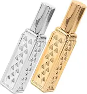 2pcs Bottles 15ml Mini Spray Bottle Travel Size Misting Bottle Versatile for Toner Breath Spray