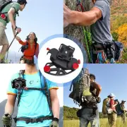 1* Camera Waist Belt Clip Hanging Buckle Fast Switch For Backpack Shoulder Strap