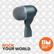 Shure BETA 52A Microphone Bass Drum Mic Super Cardioid Dynamic BETA52A - BNIB