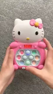 Hello Kitty Pop Push Game Controller Sensory Fidget Toy Electronic Sound Light