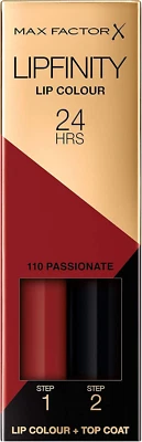 Max Factor Lipfinity 2-Stage Charging Lipstick - 110 Passionate, 2.3Ml + 1.9G...
