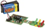 Duinotech Build 3D Traffic Lights Learn Solder Kit with 4017 integrated circuit