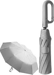 Travel Golf Umbrella Foldable Lightweight Compact Portable Backpack Car Parasol Outdoor Compact Folding Umbrella Automatic Open and Close for Men and Women