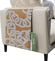 Couch Chair Armrest Storage Bag， Sofa Organiser Pocket Arm Rest，Pouch Organiser Couch Sofa Armrest Bed Storage Bag Pocket Space Saver(Dark Brown)