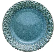 Aito Plate, Cake Plate, Bread Plate, Stylish, Nostalgic, 8.3 inches (21 cm), Plate (Turquoise Green, 1 Piece)
