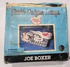 Vtg Joe Boxer Intex Ride On Pool Float Double Designer Lounge 86" x 56" New